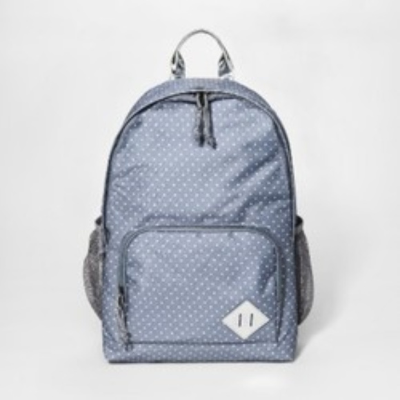 Mossimo Supply Co. Handbags - Mossimo Women's Polka Dot Backpack - Gray